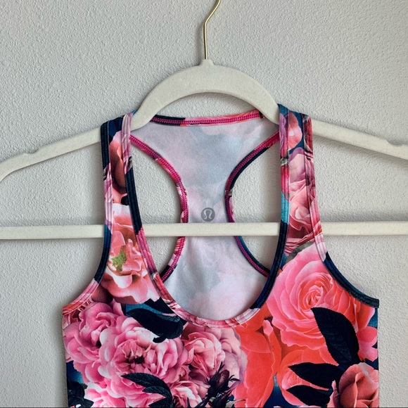 Lululemon Floral Cool Racerback Tank - Picture 3 of 6